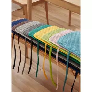 프리미엄 코듀로이 벤치 쿠션 긴의자 방석 매트 식탁의자 벤치형 카멜 30x120cm