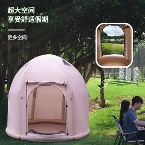 대형 쉘터 전실 대형쉘터 텐트 타입 자동텐트 에어 차단 여름돔 벙커 차박