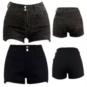 [의류] 베로니하이숏팬츠 레오펙 무지 반바지 밴딩팬츠 데님 5부반바지 팬츠 반바지 트레이닝 3 이젠나