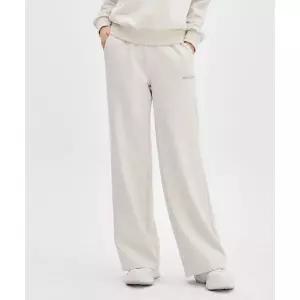 매장정품 DISCOVERY 디스커버리 EXPEDITION 니트 에센셜 여성 트레이닝 세미와이드 팬츠 (DIVORY) DWTP4205