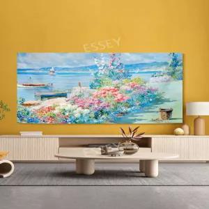 풍경화 고급 TV가리개 패브릭 6종 TV커버 티비덮개 모니터 대형