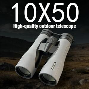 망원경 고성능 쌍안경 휴대용 렌즈 야간 잠만경 천체 선코어 쌍안경 망원경 10x50 성운 행성 관측 초보자