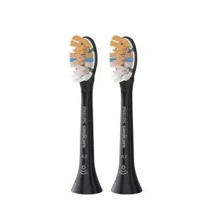 필립스 소닉케어 올인원 전동칫솔 A3 2개입 블랙 HX9092/91