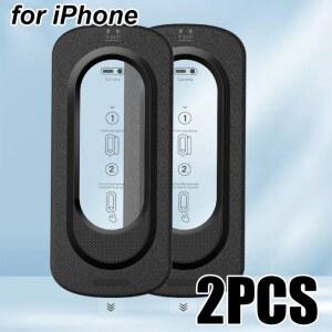 16 프로 맥스 15 부착 유리 2매 보호필름 원클릭 스크린 14 풀커버 지문방지 13 12