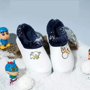 [콩심팥심]에이블 눈덩이 짱구 겨울 실내화