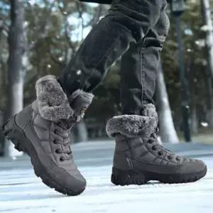 남성 방한화 겨울 부츠 오토바이 라이딩 패딩 퍼부츠 패딩부츠여성 여성방한부츠