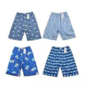 캐릭터무늬 FP628552 순면 남성 5부 파자마 잠옷바지 홈웨어