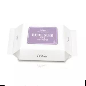 인체무해 천연특허 베베숨 아기물티슈 1박스 80매 10개