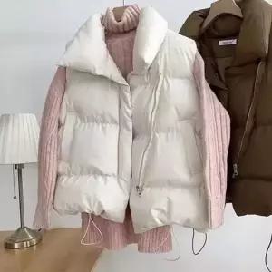 [골드스마일]경량 여성 패딩 조끼 레이어드 여성 베스트 조끼 데일리룩 간절기