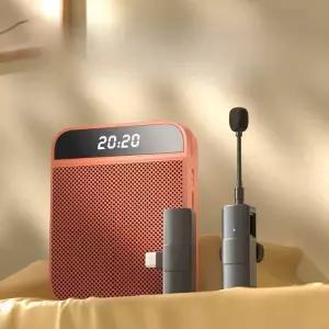 강의용 무선마이크 앰프 이동식 소형 교육용 휴대용 강사 방송 시스템 스피