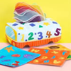 어린이집 색깔천 날리기 촉감 티슈장난감 태권도장 유치원 교회 5살