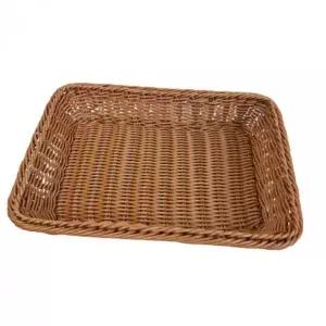 우드트레이 사각 간식 바구니 채반 낮은바구니