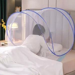 모기 얼굴가림 휴대용 미니 텐트 모기장