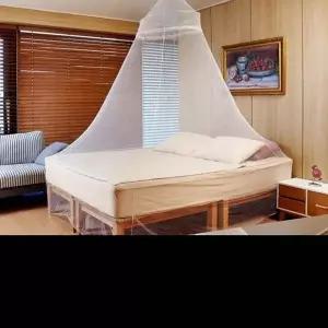 천장형 모기장 캐노피 원형 침대