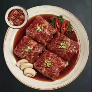 (제스트)돼지갈비 흑마늘양념갈비 왕양념구이 대용량 왕갈비