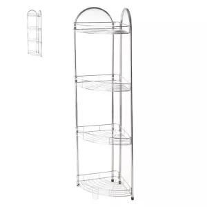 (제스트)4단 코너선반 스텐 1p 정리 욕실 4단 다용도 깔끔한