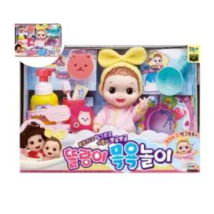 (제스트)아기 목욕놀이 장난감 목욕 세트 인형 욕조 유아 목욕