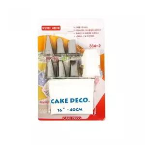 데코레이션 짤주머니 케이크 꾸미기 깍지