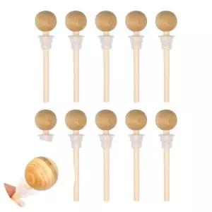 차량용 우드볼 스틱 10개입 기획세트 25mm 나무볼 디퓨저스틱