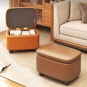 수납 큐브 스툴 공간활용 바퀴 상자 의자 카페 휴대용 간이 비누 그린