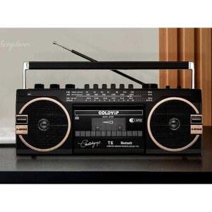 카세트 플레이어 빈티지 옛날 FiiO 레트 세트플레이어 라디오 1 레트로