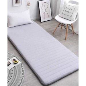 기숙사 싱글 매트리스 1인용 손님용 1 스펀지 원룸 블루 쿠션 5X80X190CM 토퍼 패드