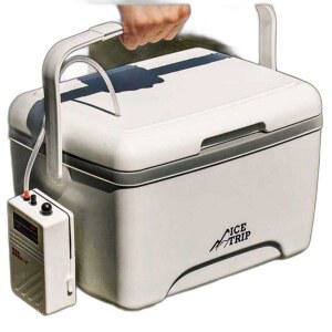 지렁이 단품 어밥통 13L 채비통 낚시 가방 밑밥 화이트 미끼상자 요트 아이스박스