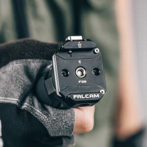 팔캠 F38 릴리즈 아르카 퀵 1/4인치 플레이트 멀티홀 짐벌 마운트 스위스 호환 3/8인치