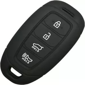 쿨베스트다 고무 4버튼 키포브 커버 리모컨 케이스 키리스 프로텍터 스킨 재킷 2019년형 2020년형 2021년형