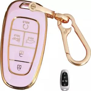 현대 쏘나타 산타페 투손 팰리세이드 크루즈 오닉 스마트 키(5버튼)에 키체인 핏이 적용된 키 포브 커버용