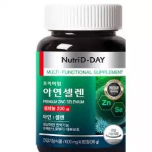 뉴트리디데이 프리미엄 아연 셀렌 60정 2개월분