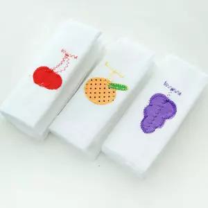 순면 자수행주 3P 주방 다용도 타올 만능 청소 주방용 업소용 식당 가정용 컬러 키친