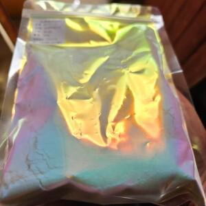 오팔 오 화이트 레인보우 슈퍼 카멜레온 안료 하이퍼 시프트 컬러시프트 파우더 자동차 페인트 111