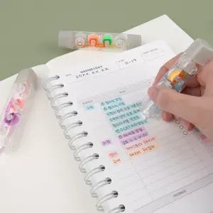 레이메이 켑트 키에라 형광펜 다용도 밑줄 필기구 학용품 데코 다꾸 팬시 지워지는 수정 테이프