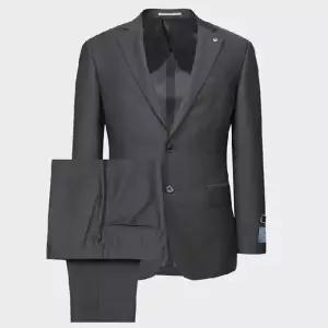 [롯데백화점]본 남성F/W 간절기 이태리 수입원단 테일러드 핏 기본수트 BN4SJA030PA130CH