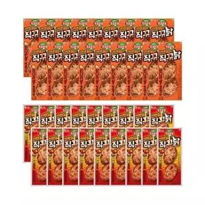 [롯데푸드]의성마늘 직꾸닭 리얼간장 100g x18개+매콤레드100gx18개