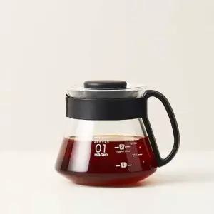 [콩심팥심]하리오 블랙서버 360ml 커피서버 드립서버 유리주전자