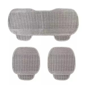 원스카 자동차 쿨시트 방석 3종세트(실버)
