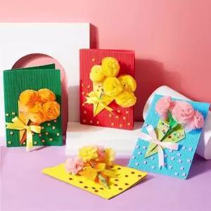 [골드스마일]카네이션 입체플라워 카드만들기 여수아쿠아플 납땜액체플럭