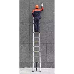 안테나 사다리 5미터 알루미늄 휴대용 일자 외벽 계단
