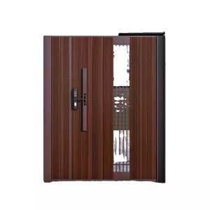 현관문 전기모터 조립식 단열 현관 대문 디지털도어락 전원주택 자동문