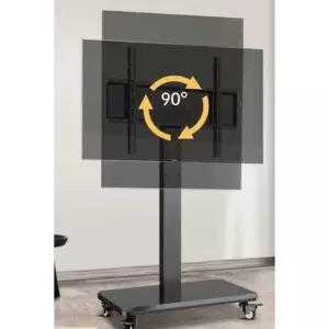 이동형 삼텐바이미 티비거치대 이동식 대형 브라켓 바퀴 65인치