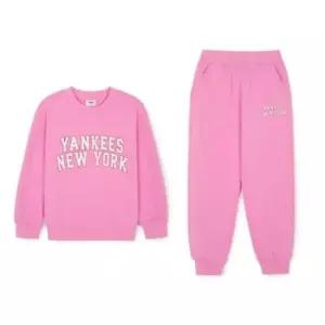 MLB키즈트레이닝세트 NQK 7AS2V0241-50PKD 바시티 맨투맨 세트