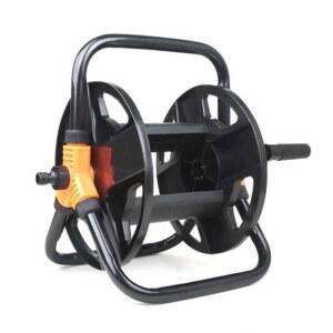 물호스 보관대 감기 30m 정리기 벨트 정리대 호스랙 빨간색 금속 권취기