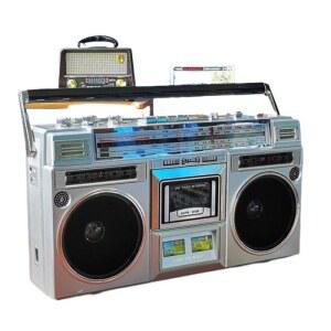 2채널 카세트 플레이어 오디오 4스피커 단일상품 상품 빈티지 라디오 레트로