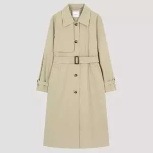 [롯데백화점]시스티나 건플랩 래글런 트렌치 코트 AWWBYO31010