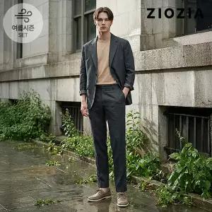 [지오지아] 다크그레이 캐주얼 셋업 수트 (AAE2KG1604_AAE2PP1604_DGR)