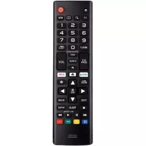스마트 TV용 AKB75375604 LG TV 리모컨 교체 - 간편한 설정 원격 스트리밍 바로가기 4K UHD LED OLED HDTV