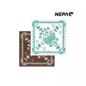 [하프클럽/네파]  7LC7914 포레스트 러프 반다나 세트