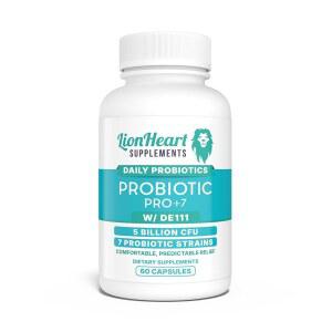 라이온하트, 변비 및 장 을 위한 프로바이오틱스 보충제 u2013, 남녀를 일일 배변 u2013 블롯 프리 - 60캡슐 제공